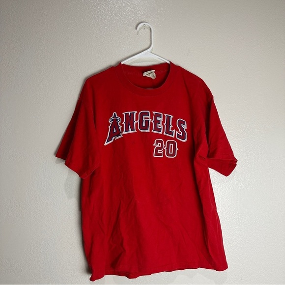 Other - Brad Fullmer Anaheim Angels Vintage Lees Shirt Size Large